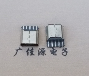 宿迁Micro USB5p母座焊线 前五后五焊接有后背