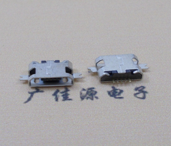 宿迁MICRO USB B型口 两脚SMT沉板0.7/1.0/1.6直边