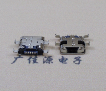 宿迁MICRO USB 沉板母座 四脚插 镀雾镍 直边斜口定义