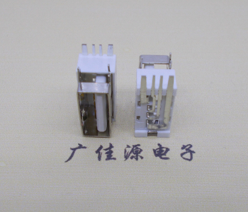 宿迁USB侧立式短体10.0尺寸 侧插加宽脚5A大电流插座