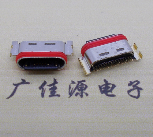 宿迁防水沉板usb type-c16p母座连接器