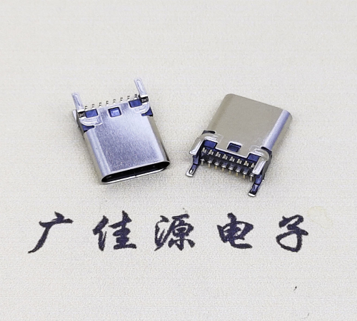 宿迁USB 3.1TYPE-C16Pin立贴母头座子引脚接线正负级详解